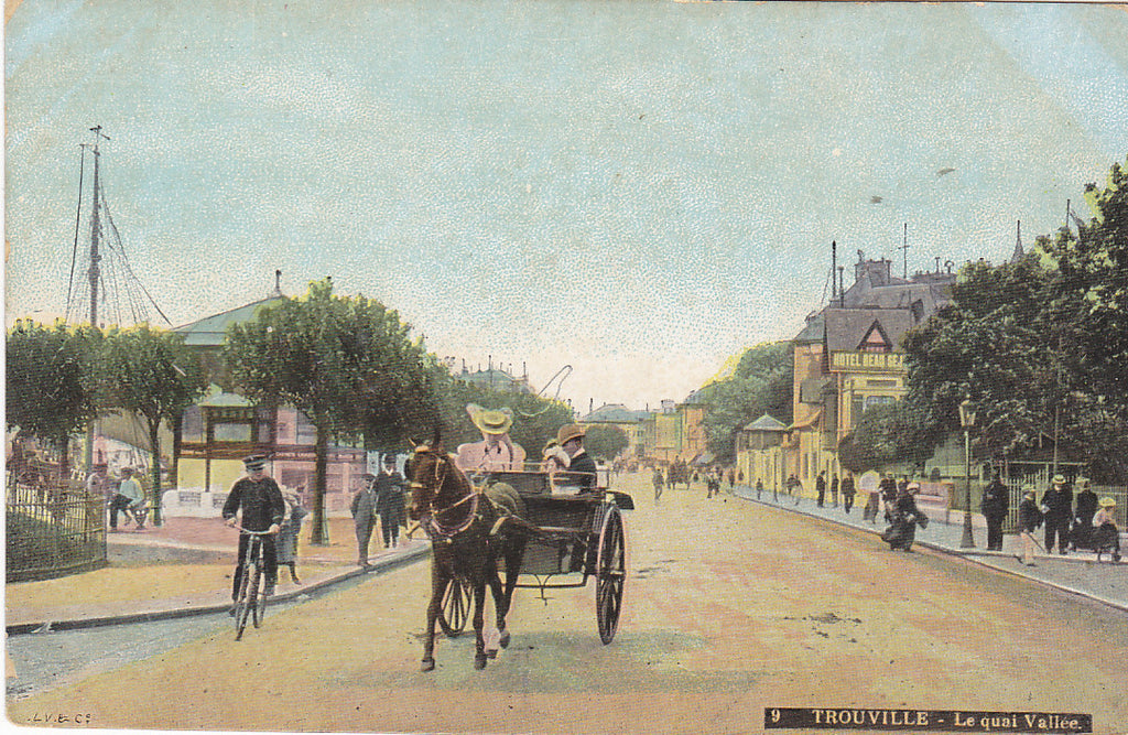 Vintage French street scenes