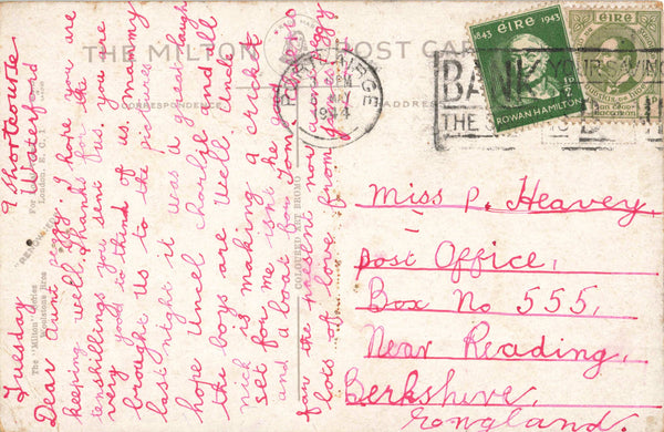 ROMAN CATHOLIC CATHEDRAL, WATERFORD - 1940s IRELAND POSTCARD (ref 5424/24)