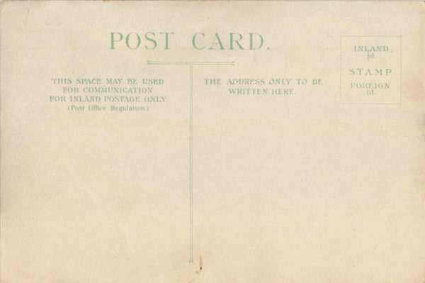 ON THE LOCHAN, DUNOON - PRE 1914 HOLD TO LIGHT POSTCARD (ref 5184/J/24)