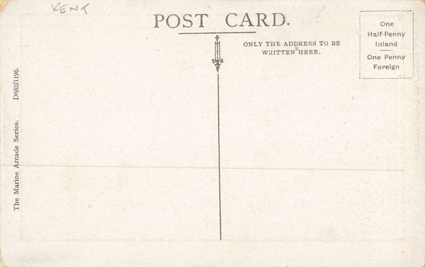 NORTH FORELAND LIGHTHOUSE - BROADSTAIRS, OLD  POSTCARD (ref 5195/J/24)