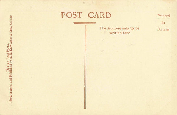 NEARING TOP OF CARTER BAR FROM ENGLISH SIDE, OLD POSTCARD (ref 4846/1/24)