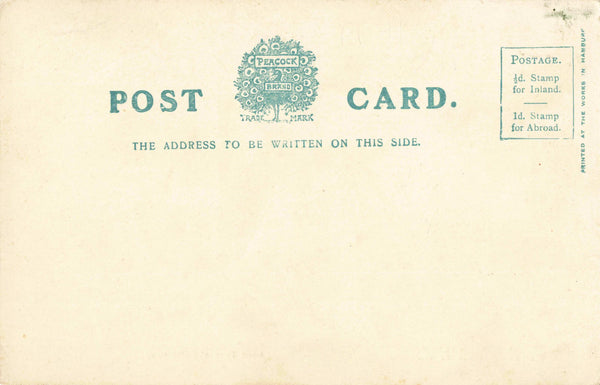 FARRINGFORD, ISLE OF WIGHT LORD TENNYSON'S HOUSE, c1902 POSTCARD (ref 6128/J/24)