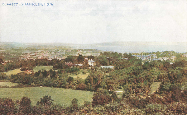 Old postcard of Shanklin, Isle of Wight