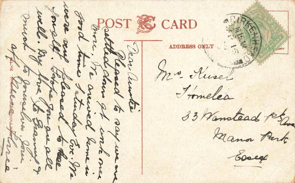 PRENTON, HALF WAY HOUSE, WIRRAL EARLY 1900s POSTCARD (ref 7324/25)