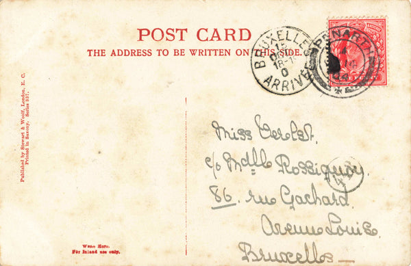 1904 postcard of The Weir, Llandaff, Glamorgan