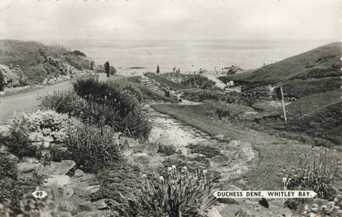1961 real photo postcard&nbsp; of Duchess Dene, Whitley Bay in Northumberland
