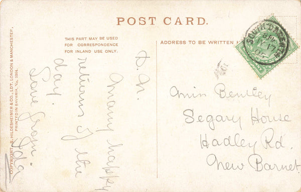 NR  HAMPTON - R GALLON, ART POSTCARD, 1905 (ref 6501/J/24)