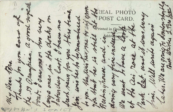 CANAL BRIDGE, GORTON, OLD REAL PHOTO MANCHESTER POSTCARD (ref 6232/W9)