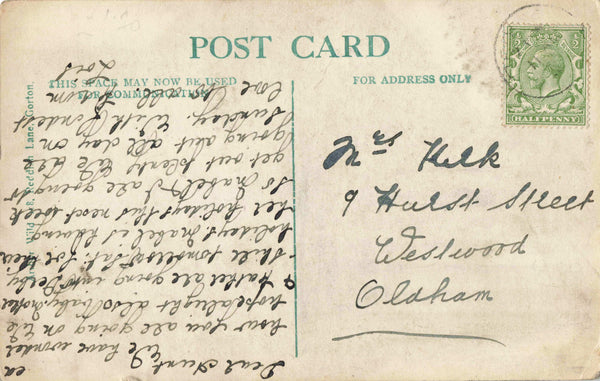 ASPINAL CHAPEL, REDDISH LANE, GORTON, MANCHESTER POSTCARD (6233/W9)