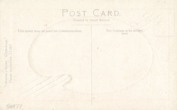 GRANGE HILL, WEST KIRBY, EARLY 1900s EMBOSSED WIRRAL POSTCARD (ref 7350/24)