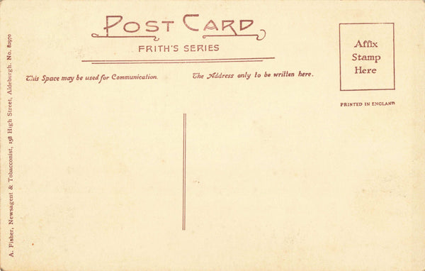 SOUTH END OF SEA FRONT, ALDEBURGH, OLD SUFFOLK POSTCARD (6236/24)