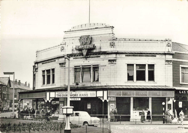 Real photo postcard of The Capitol, Liscard in Wirral, Cheshire