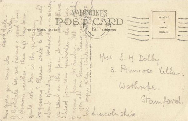 BIRKDALE, NR SOUTHPORT, THE SANDHILLS, 1920s POSTCARD (ref 6477/25)