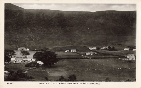 MILL HILL, OLD MANSE AND MILL LAND, LOCHRANZA, ARRAN POSTCARD