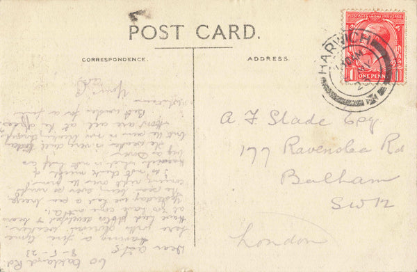 ST AUGUSTINE'S CHURCH, DOVERCOURT - OLD POSTCARD (ref 3977/22)