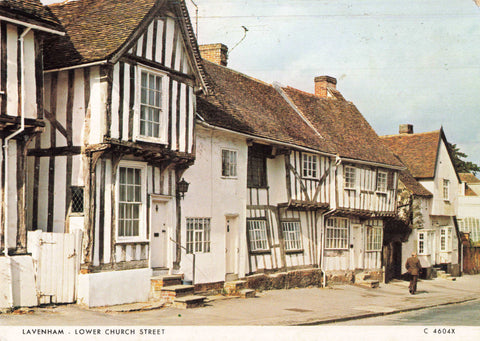 Postcard of Lower Church Street, Lavenham, Suffolk