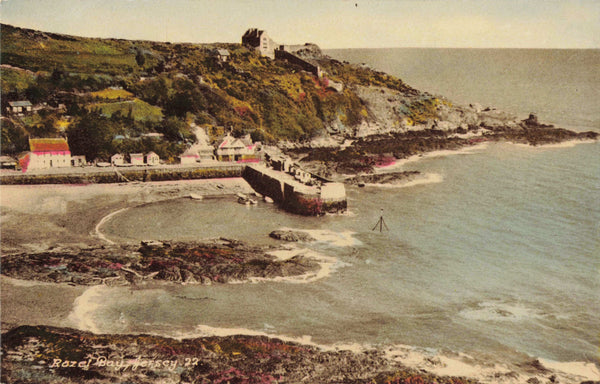 1953 postcard of Rozel Bay, Jersey