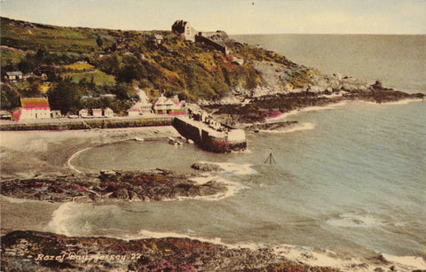 1953 postcard of Rozel Bay, Jersey