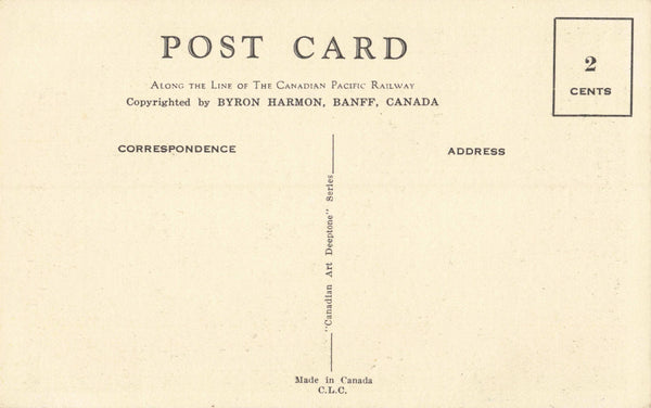 FIELD HILL, YOHO NATIONAL PARK, CANADA - OLD POSTCARD (ref 3611/24)
