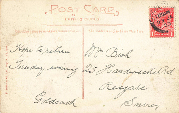 NEW ROAD, MILFORD, OLD SURREY POSTCARD (ref 3862/24)