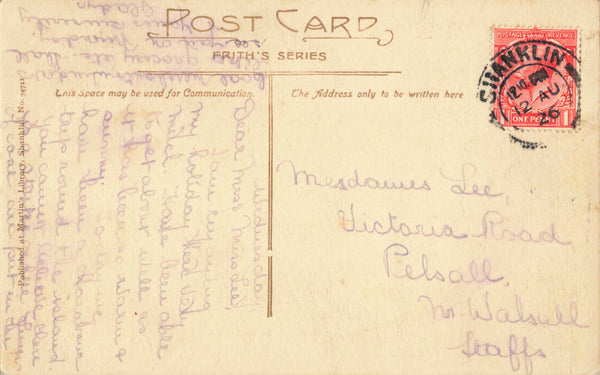 THE LIFT, SHANKLIN, ISLE OF WIGHT 1920s POSTCARD (ref 5330/J/24)