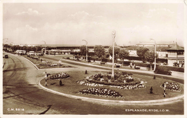 Esplanade, Ryde, Isle of Wight, 1950s postcard