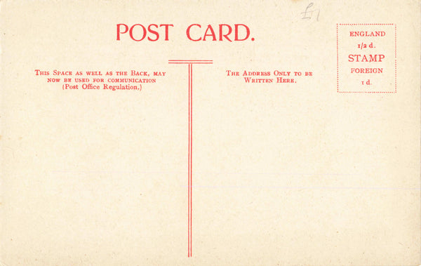 TENNYSON MEMORIAL, FRESHWATER, ISLE OF WIGHT, OLD POSTCARD (ref 5376/J/24)