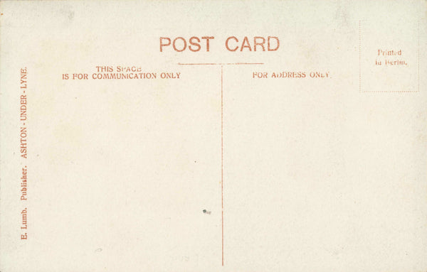 ASHTON UNDER LYNE, STAMFORD STREET, TRAM, RP POSTCARD (6534/w7)