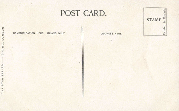 MISS GABRIELLE RAY - ACTRESS - OLD POSTCARD (ref 5720/24)