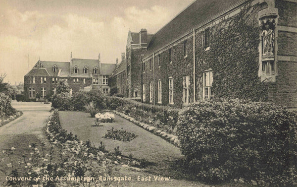 Old postcard of the Convent of the Assumption, Ramsgate, East View