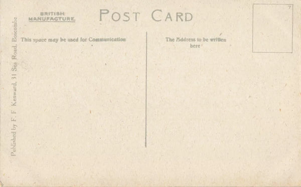 BOSCOMBE GARDENS - OLD POSTCARD - NR BOURNEMOUTH (ref 7096/23