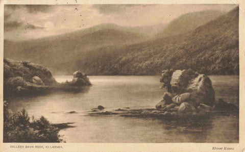 COLLEEN BAWN ROCK, KILLARNEY - OLD IRELAND POSTCARD (reF 5574/22