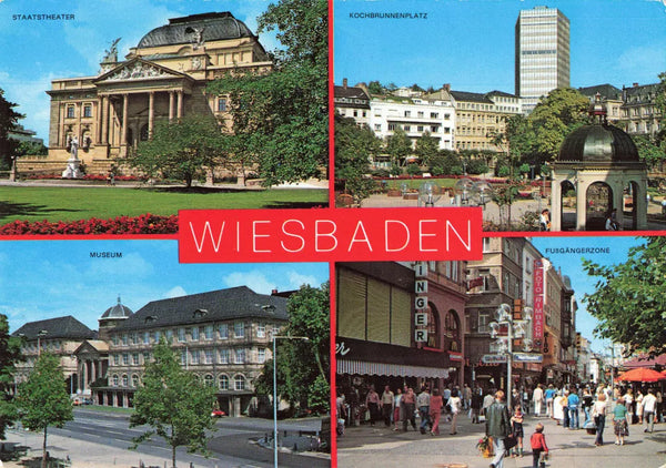 WIESBADEN, MODERN SIZE GERMANY POSTCARD (ref 4299/22)