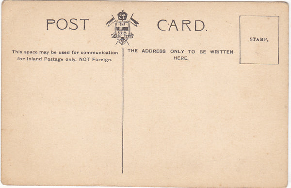 THE CHANNEL FLEET, THE 12 IN. GUN - OLD NAVAL MILITARY POSTCARD (ref 2436/20/8)
