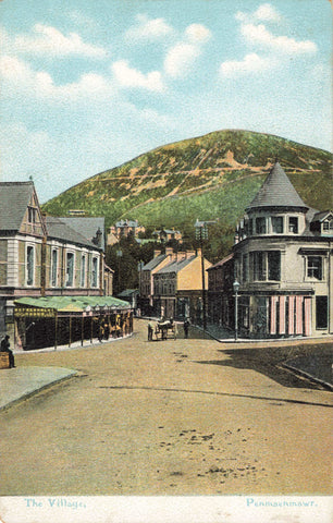 Old postcard of The VIllage, Penmaenmawr