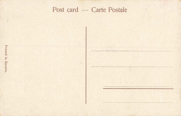 NATIVE STREETS IN BOMBAY - OLD POSTCARD FROM INDIA (ref 6040/21/W2)