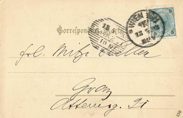 T & G HAGENBECK'S iND. AUSSTELLUNG - OLD POSTCARD (ref 6072/21/W2)