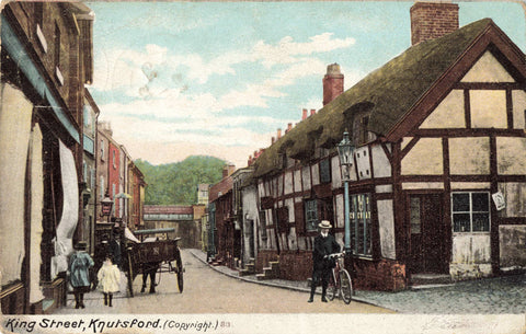 1905 postcard of King Street, Knutsford, Cheshire