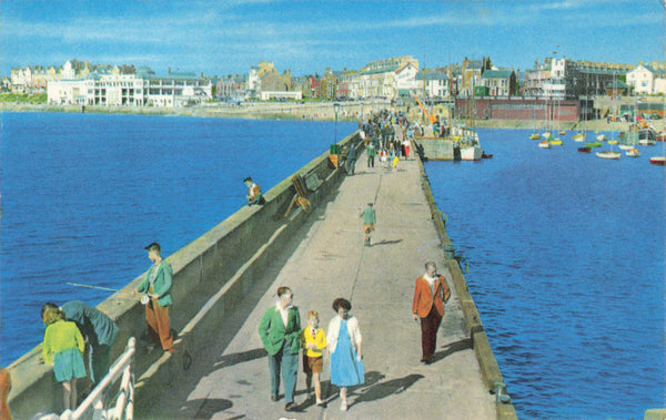 1963 postcard of South Pier, Bridlington