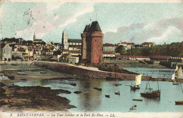 SAINT-SERVAN, LA TOUR SOLIDOR ET LE FORT ST-PERE (ref 6106/21/W2)