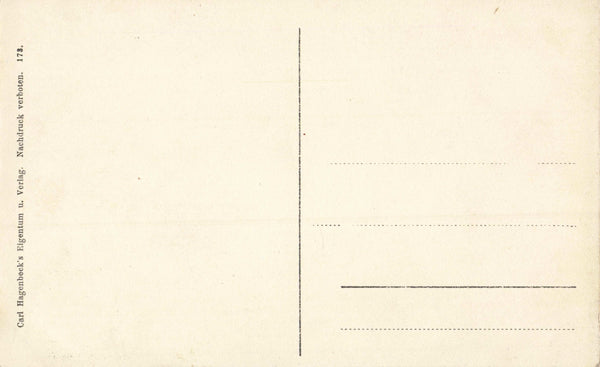 CARL HAGENBECK'S TIERPARK, STELLINGEN -OLD POSTCARD (ref 6290/21/W2)
