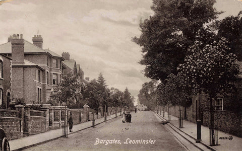 BARGATES, LEOMINSTER - 1913 HEREFORDSHIRE POSTCARD (ref 2549/W1/22)