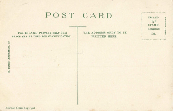 LYMM CROSS, CHESHIRE - PRE 1918 POSTCARD (ref 2581/W1/22)