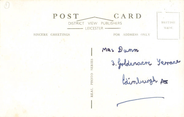 MONSAL DALE BRIDGE, DERBYSHIRE, OLD POSTCARD (ref 7051/22/W1)