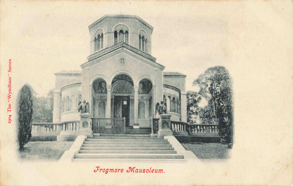 Frogmore Mausoleum, early 1900s postcard