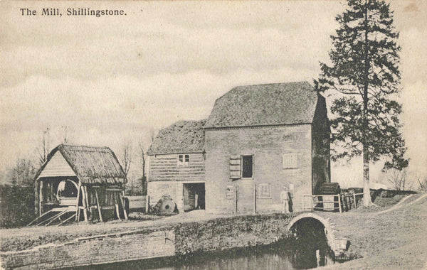 Pre 1918 postcard of The Mill, Shillingstone, nr Blandford in Dorset