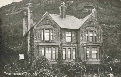 1920s postcard of The Mount, Helsby in Cheshire nr Runcorn,  Frodsham