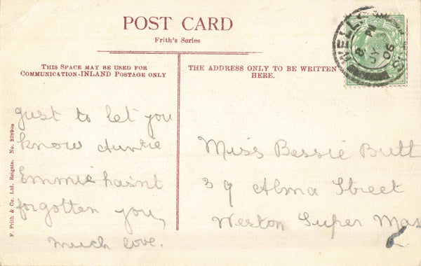 WELLS, MARKET PLACE - 1906 POSTCARD (ref 5170/22/W5)
