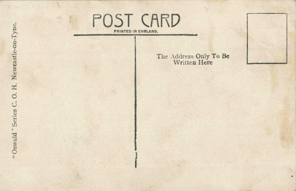 TAXI CAB HAS ARRIVED AT NEWCASTLE, HOW TO BE HAPPY THO MARRIED POSTCARD (5175/22/W5)