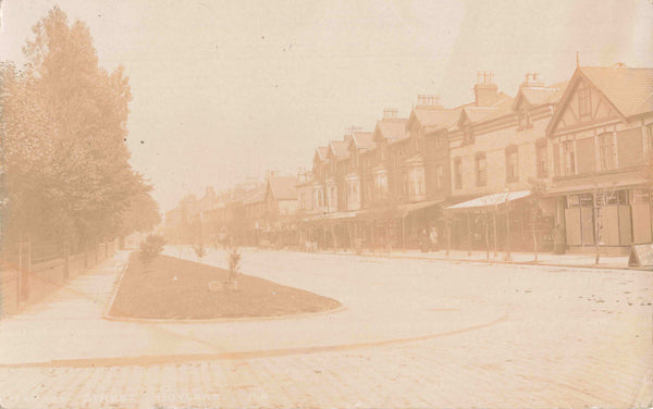 old real photo postcard of Hoylake, Wirral